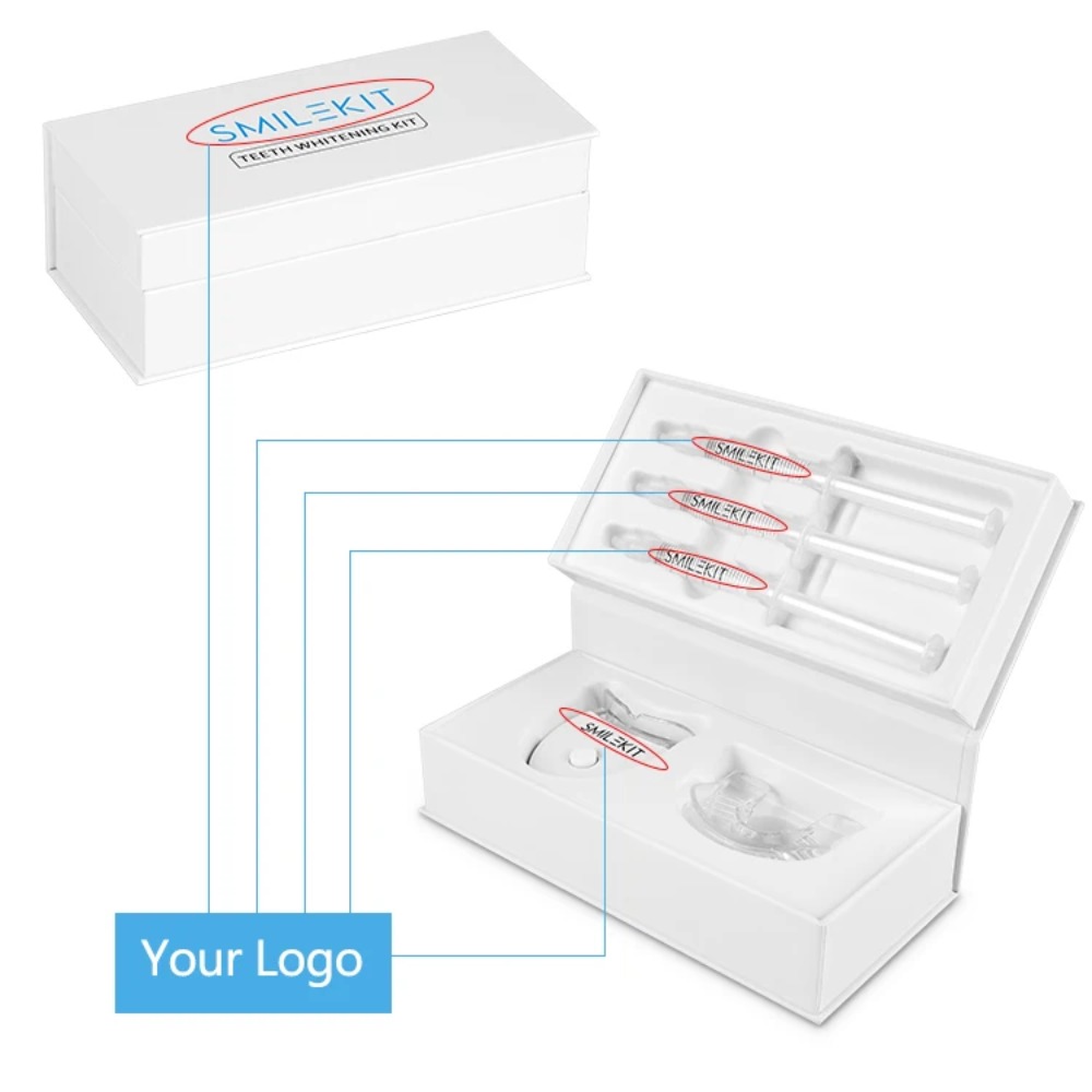 Teeth Whitening Home Kit - Przenośna maszyna do wybielania zębów LED,