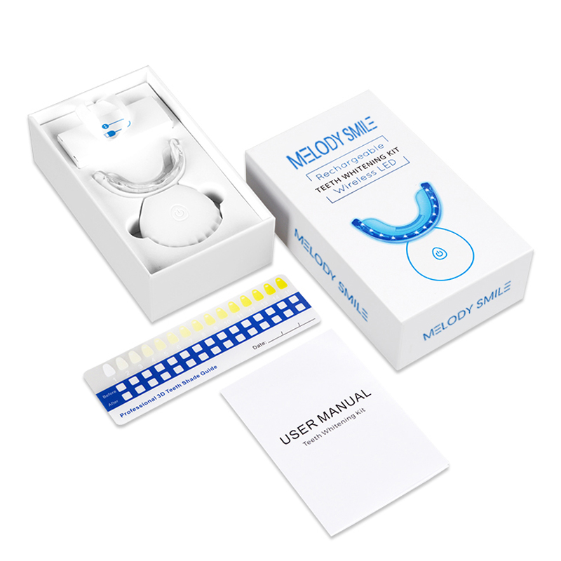 Teeth Whitening Home Kit - Bezprzewodowy zestaw do wybielania zębów LED