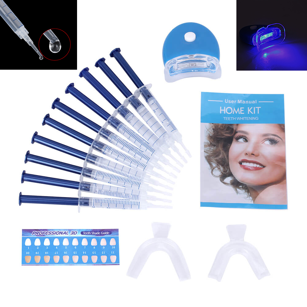 Teeth Whitening From Home - 1 zestaw Wybielanie zębów 44% Peroksyd