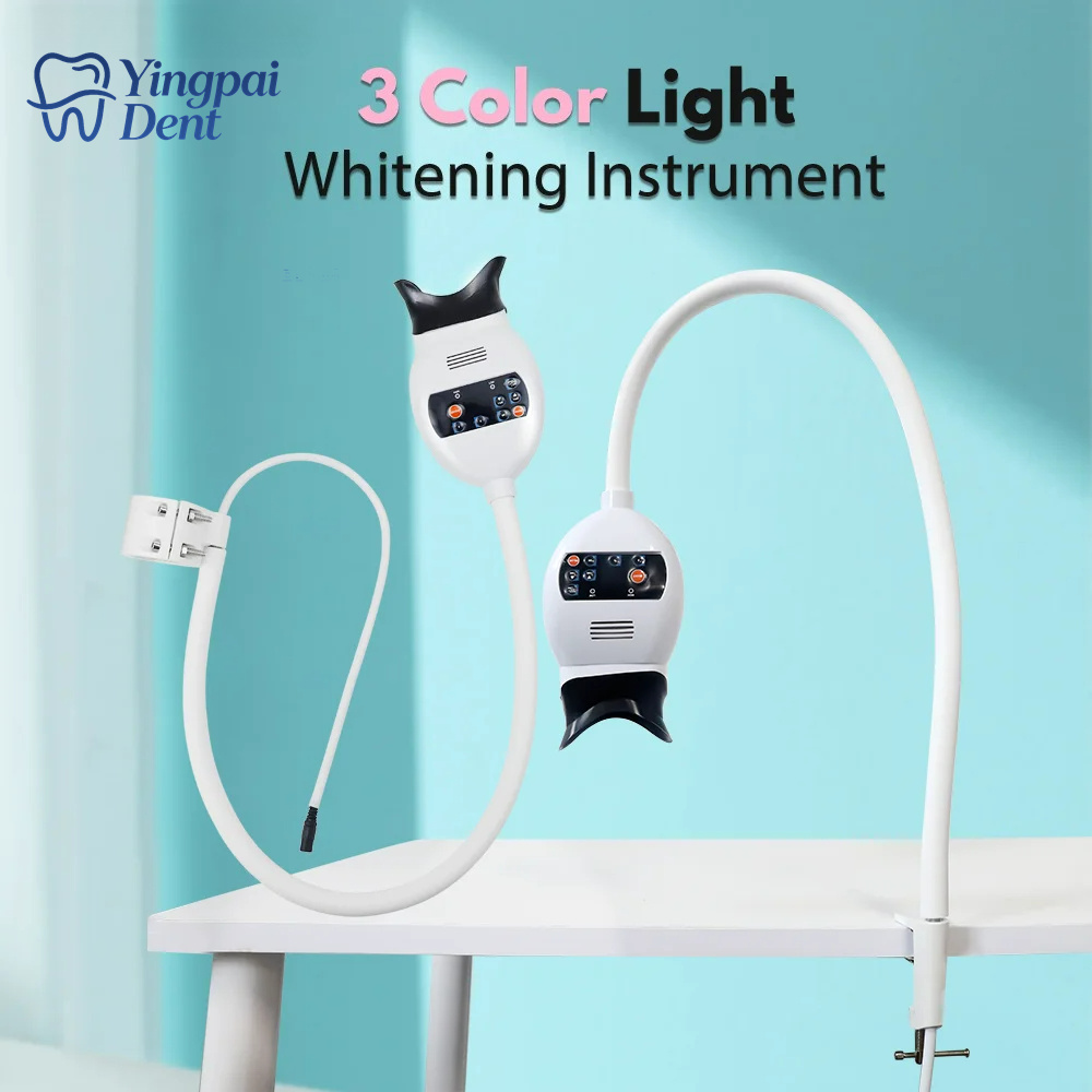 Teeth Whitening With Led Light - Regulowana lampa LED do wybielania zębów