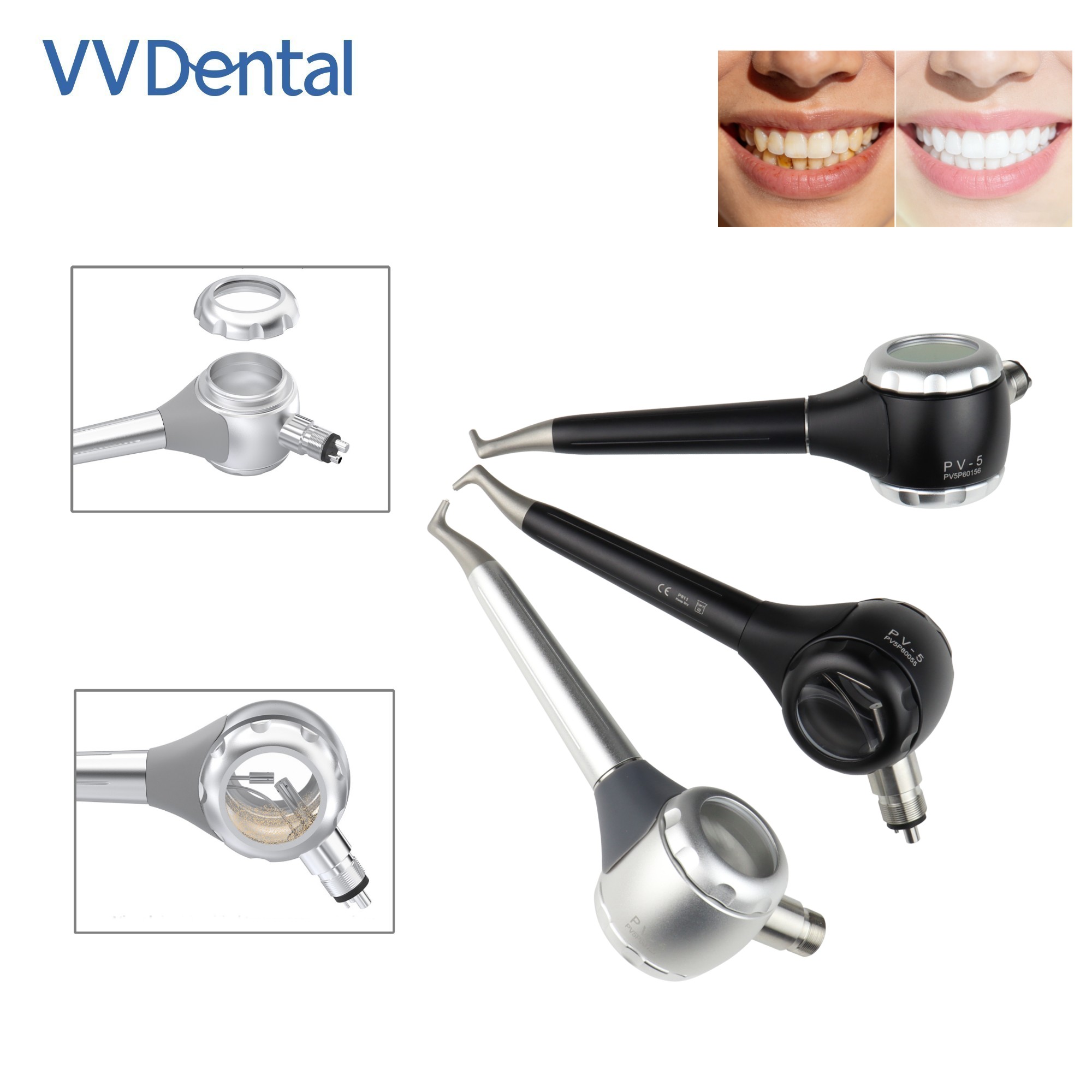 Pistolet do piaskowania zębów  – Teeth Whitening Dental recenzja i cena