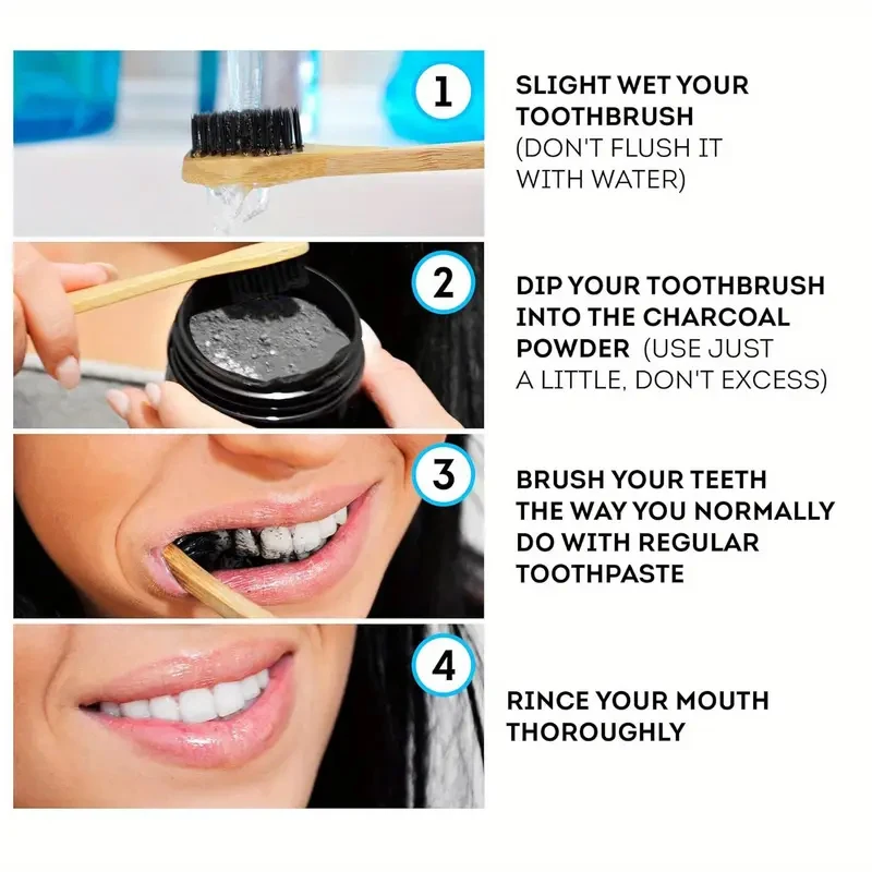 Proszek wybielający do zębów,  – Teeth Whitening From Home recenzja i cena