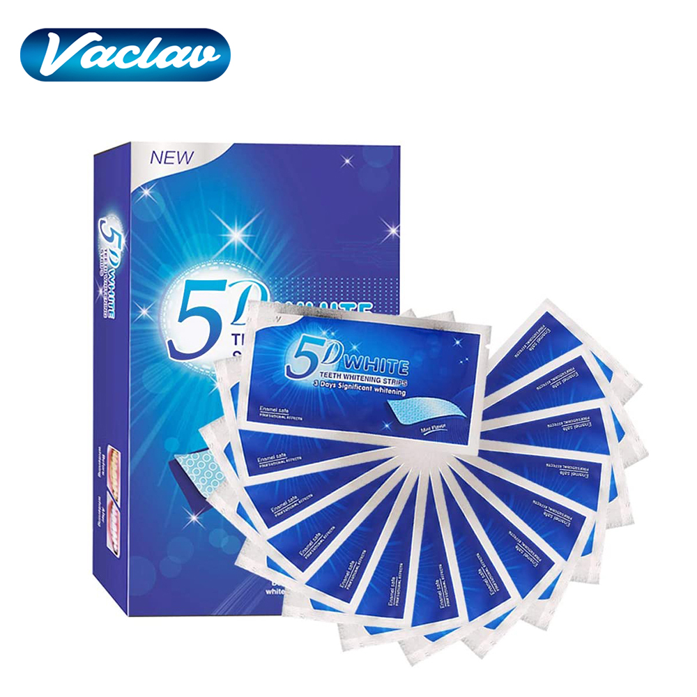 Paski do wybielania zębów 5D,  – Teeth Whitening Home Kit recenzja i cena
